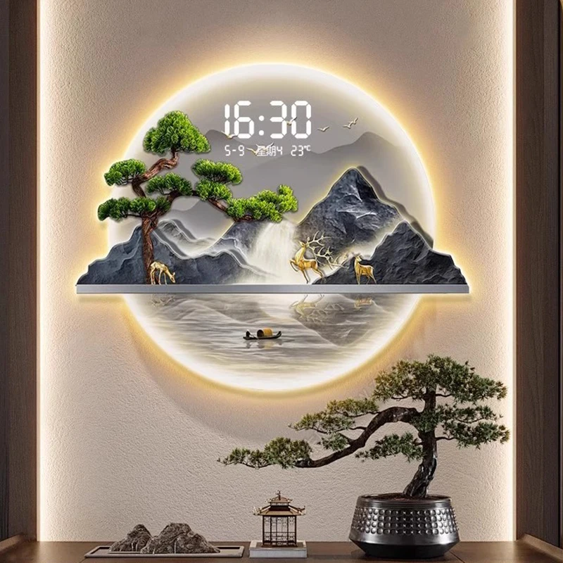 ساعات حائط بتصميم صيني عصري، س - مراجعة Luxury Lifestyle Homes وسعره