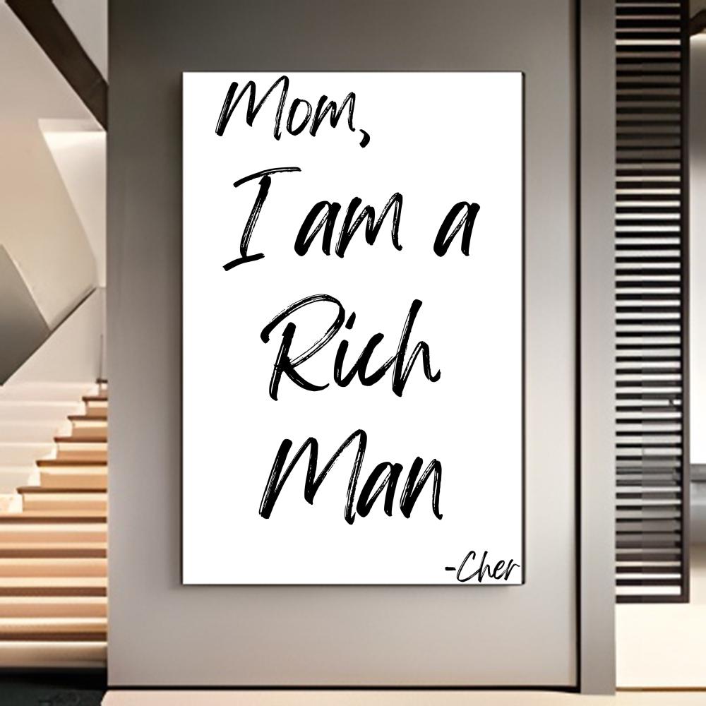 ملصق فني فاخر بتصميم ساخر ومرح - مراجعة Luxury Lifestyle Rich وسعره