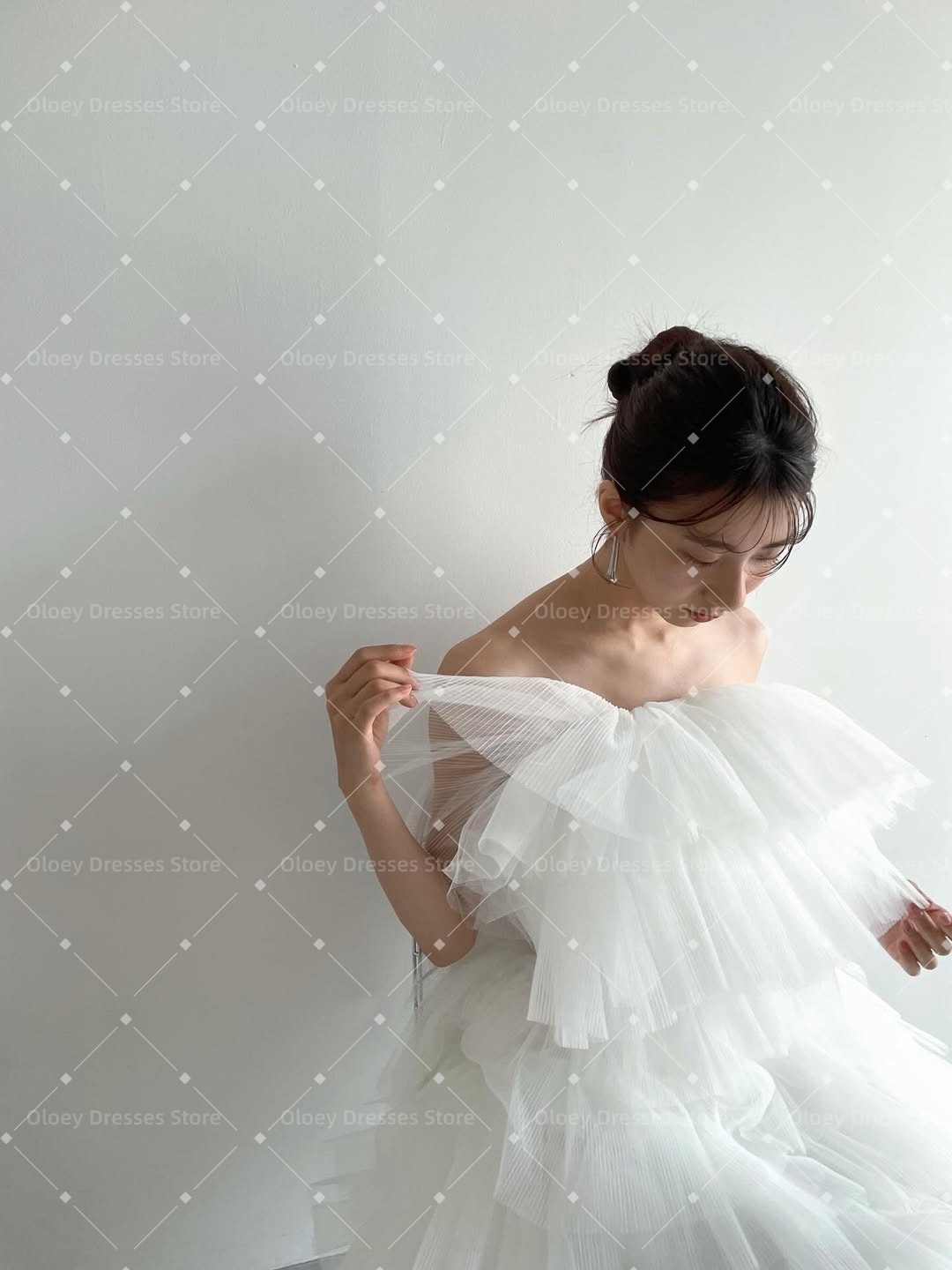 OLOEY فستان زفاف كوري فاخر لجل - مراجعة Luxury Lifestyle Photography وسعره