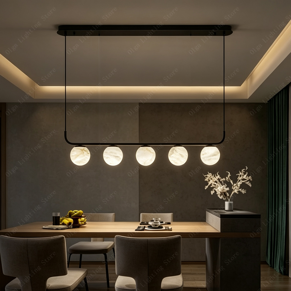 مصباح معلق فاخر بتصميم خطي من  - مراجعة Luxury Lifestyle Hotel وسعره
